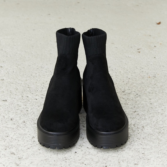 WEEBOO SOCK BOOTIES STRIVE FOR MORE CHUNKY SOLE - Picture 8 of 9